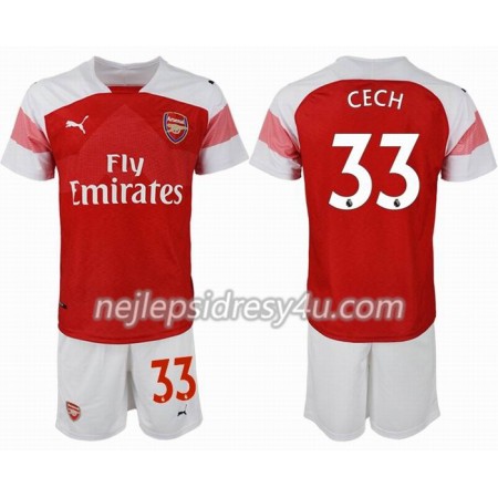Fotbalový Dres Arsenal CECH 33 Dětské Domácí 2018/19
